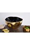 Beth & Lily – Noir Matte Black Ceramic Large Serving Bowl | Bold Statement Tableware | Luxury UAE GCC - 4