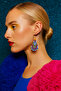 Bohemian Style Colorful Teardrop Model Bead Earrings – Handmade - 5