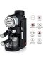 Mokita Moka Coffee Machine with Tempered Glass Jug, Auto Shut-off and Safety Valve, 4 Cups Ca - 4