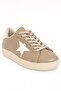 Cream Women's Golden Sneaker Leather - 5
