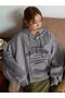 Unisex Always be Positive Printed 3 thread Hooded Sweatshirt