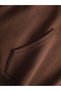 Unisex New York Printed Oversize Winter 3 Thread 100% Cotton Hooded Sweatshirt Hoodie - 4