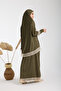 Two-Piece Guipure Lace Prayer Dress - 4