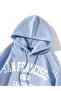 'Plus Size' Hooded San Francisco Printed Oversize Sweatsihrt - 4