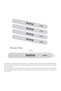 Straight Wooden Nail File 50 Pcs 716 - 3