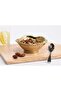 Beth & Lily – Gold Beaded Ceramic Snack Bowl | Decorative Serving Dish | Luxury Home Decor | UAE GCC Gift - 5