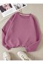 Unisex Crew Neck Oversize Winter Sweatshirt Hoodie