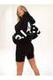 Unisex Plus Size Blake Printed Hooded Oversized Sweatshirt Hoodie - 2