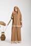 Two-Piece Guipure Lace Prayer Dress