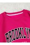 3 Thread Brooklyn Printed Oversize Crew Neck Sweatshirt - 3
