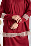 Two-Piece Guipure Lace Prayer Dress - 4