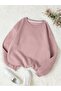 Unisex Crew Neck Oversize Winter Sweatshirt Hoodie