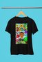 Sprunki Printed Cycling Collar 100% Cotton Children's and Youth Tshirt