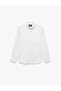 Half Italian Collar Long Sleeve Slim Fit Classic Shirt (Aw 25)