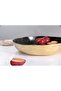 Beth & Lily – Noir Black & Gold Ceramic Salad Bowl | Premium Dining Statement Piece | Eid & Formal Entertaining | UAE - 4