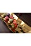 Beth & Lily – Moonlight White & Gold Rectangular Ceramic Server | Premium Entertaining Piece | UAE GCC - 5