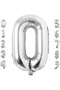 1 Year Old Silver Foil Balloon 34 Inches (76-82 cm)