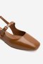 Kati Open Back Buckle Ballerinas - 2