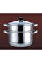 2 Layer Stainless Steel Steamer Set 20cm | Stainless Steel Steamer Pot | Kitchen Steamer Cook - 7