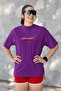 Men/Women Minimalist Transfer Printed Round Neck Short Sleeve T-Shirt - 2