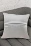 Bohemian Boho Themed Blue Cream Color Digital Printed Gift Set of 2 Throw Pillow Pillowcases - 4