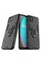 Case compatible with Realme C20 / C11, magnetic popsocket ring, Black - 3