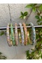 Colorful Enamel Floral Pattern Cuff Bracelet - 2