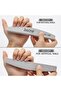 Nail File Half Moon Sponge 706 Gray for Nail Art Design 10 Pcs in One Packet - 3