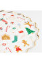 Meri Meri - Jolly Christmas Dinner Plates - New Year Plates (L) (8-Pack) - 2