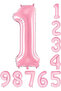 1 Year Old Pink Foil Balloon 34 Inch (76-82 cm)