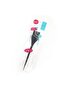Professional Hair color tinting brush Black 2pcs (small) - 3