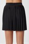 Pleated Mini Knitted Skirt Ldz0042 Black - 6