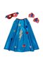 - Blue Superhero Cape Dress up - Blue Cape Superhero Costume