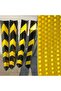 Yellow and Black Arrow Car Reflective Stickers, Reflective Tape - 4