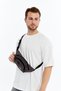 Unisex Black Waterproof Waist and Shoulder Bag Freebag with USB and Headphone Port - 2