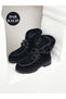 26K433 Genuine Leather Fur Thick Sole Boots for Women