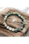 Aurastone Moss Agate Natural Stone 8mm Bracelet