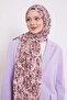 Pink Tie Dye Pattern Cotton Shawl - 3