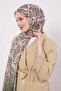 Green Tie Dye Pattern Cotton Shawl - 2