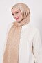 Gold Leopard Pattern Italian Jacquard Shawl - 2