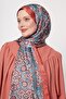 Tile Tie Dye Pattern Indian Silk Shawl