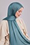 Light Green Crystal Yoryo Shawl with Stone Detail on the Sides
