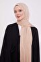 Cappuccino Abstract Tulip Pattern Jacquard Capri Shawl - 3