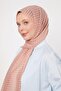Light Powder Striped Shinga Shawl