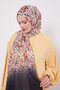 Black Tie Dye Pattern Cotton Shawl - 2