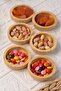 Sauce Bowl Set of 6 Round Turkish Delight Bowls - 2