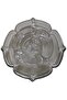 Rose-Shaped Clear Acrylic Cosmetic Organizer – 5-Section Storage - 7