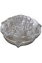 Rose-Shaped Clear Acrylic Cosmetic Organizer – 5-Section Storage - 2