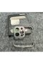 Metallic Edgeless Case Compatible with iPhone 15 Pro - 3