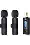NEW Compatible Wireless Lavalier Microphone, for iPhone iPad USB C Smartphone, Plug and Play Mini Mi